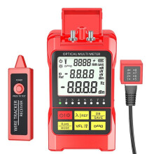 Fiber Optic Optical Power Meter 15mW RJ45 Tester+Wire Tracker -70-+10dbm Optical Multimeter Network Attenuation Tester