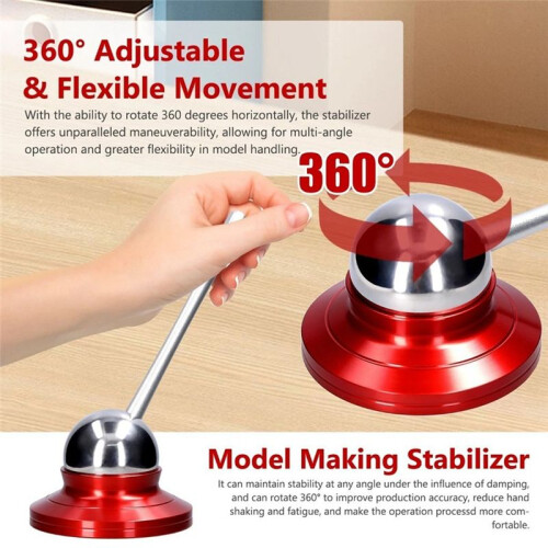 360 Adjustment Handheld Stabilizer Tool for Model Assembly Adjustable Damping Miniature Painting Carving DIY 1