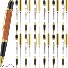 12er-Set Drechselstifte, Inkl. 7 mm Schmaler Stifte mit Ersatzminen und Rohlingen, zum Drechseln, Set für Heimwerkerarbeiten. B