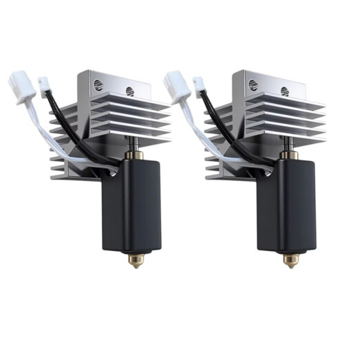 2 Sets Hot End Kit for  Centauri Carbon 3D Printer Assembled Extruder Hotend Kit 3D Printer Accessories