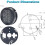 Electronic Safe Lock Replacement Keypad with Solenoid Lock & 2 Override Keys (Solenoid Lock) 7