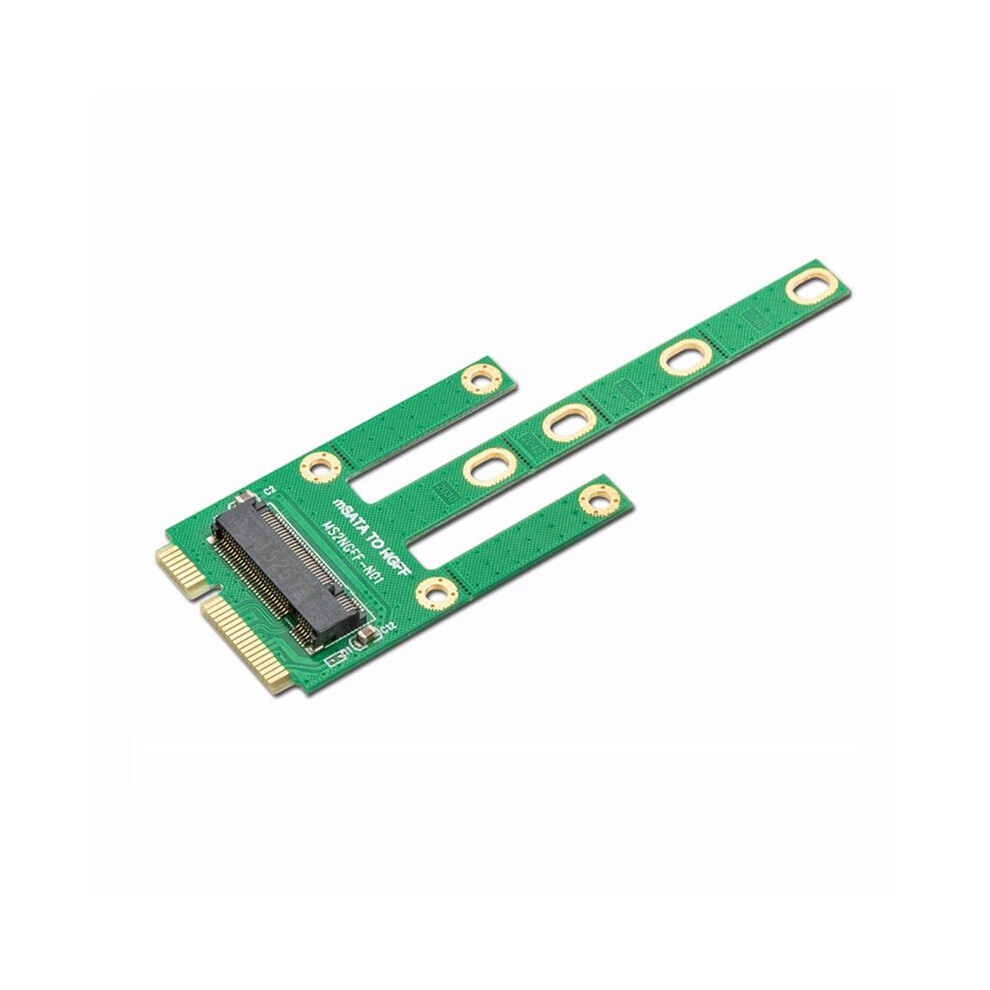 Msata To M.2 Ngff Adapter Convert Card 6.0Gb/S Ngff M.2 -Bus Ssd B Key To Msata Male Riser M.2 Adapter For M2 Ssd 4713277675340