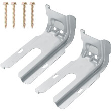 2Pack 316112005 Anti-Tip Bracket Kit for Stove Range Oven,Replace 316107200,316112003,316112004,316541700