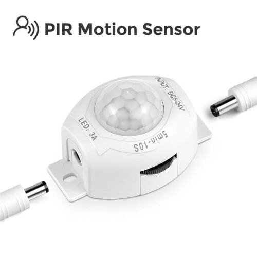 Adjustable Timer PIR Motion Sensor Light Automatic Movement Detector ...