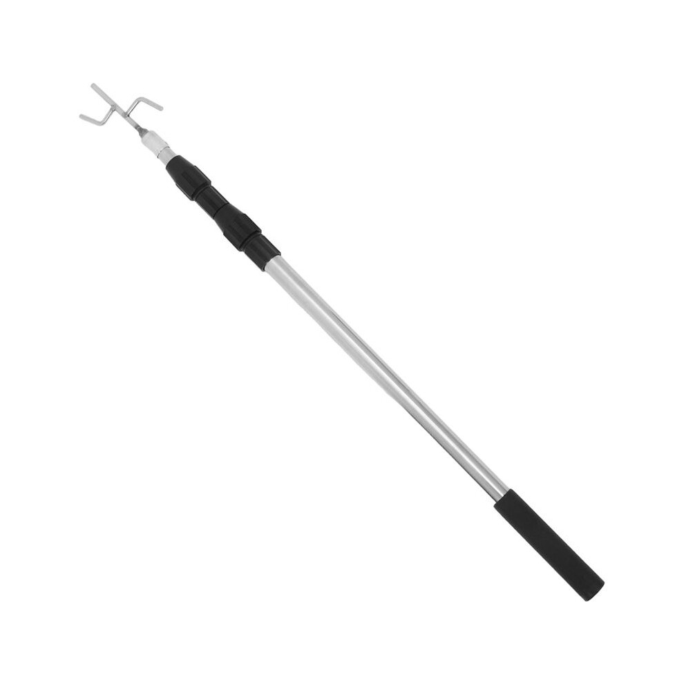 Cargo Retriever Hook 4.92Ft Pickup Truck Bed Heavyduty Truck Accessories Telescoping Pole Stainless Steel Grabber Tool,B 6032060255803