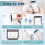 Label Maker Machine with Tape P0 Rechargeable   Label Printer Portable Small Thermal Labeling Machine Easy 6