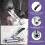 Grease Gun Coupler Set, Lock  Greases Gun Couplers with 90 Grease Coupler Adaptor,Quick Release Grease Coupler 6