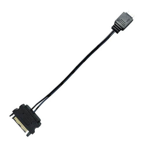 5V 3pin to  Interface ARGB Three-Pin Adapter Cable LED Light Branch  Automatic Magic Color IC Start 1