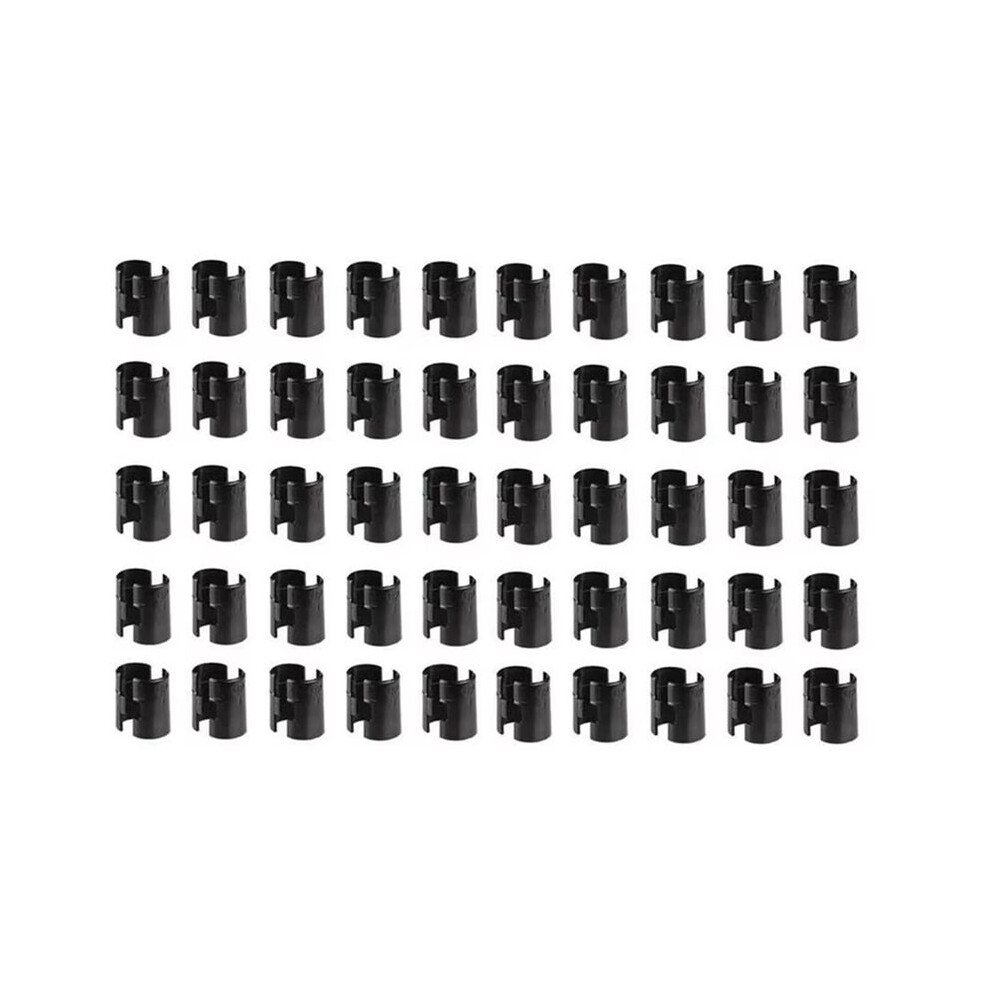 50Pcs Clips For Wire Shelving Wire Shelving Lock Clips Shelving Sleeves Shelving Sleeves Replacement Shelf Lock Clips 6033626628536