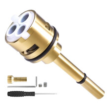RP51918 3 Setting Diverter Cartridge Replacement Kit for Delta R11000 R22000 Faucet Valve, 3 Way Shower Diverter Valve