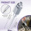 Grease Gun Coupler Set, Lock  Greases Gun Couplers with 90 Grease Coupler Adaptor,Quick Release Grease Coupler 7