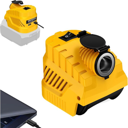 For  20V to 12V Step-Down Converter Power Battery Adapter Wheel, for Most 12 Volt in-Vehicle Devices 1