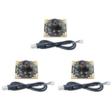 Módulo de Câmera 3 Peças OV9732 1MP 1280x720 30fps USB Driver Grátis Foco Manual com Cabo de 0,5 Metro para WinXP/7/8/10