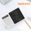 Calculatrice à 10 Chiffres avec Écran LCD et Bloc-Notes Effaçable pour Bureau et École 5