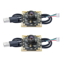 2 Peças OV9732 Módulo de Câmera 1MP 1280x720 30fps USB Driver Grátis Foco Manual com Cabo de 1 Metro para WinXP/7/8/10