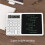 Calculatrice à 10 Chiffres avec Écran LCD et Bloc-Notes Effaçable pour Bureau et École 6