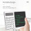 Calculatrice à 10 Chiffres avec Écran LCD et Bloc-Notes Effaçable pour Bureau et École 4