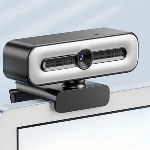 Webcam Flessibile Full HD 4K per PC Portatile con Messa A Fuoco Automatica e Streaming Live per Computer PC con Microfono 2