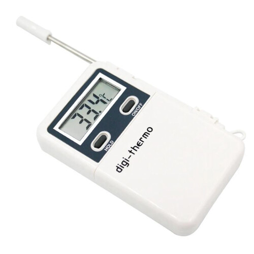 Multifunctional Electronic Thermometer LCD Digital Temperature Detector External Sensor Thermometer for Kitchen Baking
