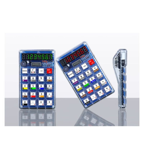 DIY Electronic Kits LED Digital Tube Calculators 51 Microcontroller Control Resistance Conversion Soldering Projects A 1