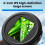 New 200X Ultra-High Magnification Digital Microscope 2-Inch High-Definition Large Screen Expansion  Microscope B 7