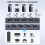 USB3.0 Switcher KVM Shared Controller Adapter 5Gbps Rate Power Free Operation Fit Computer Mouse Keyboard USB Devices 2