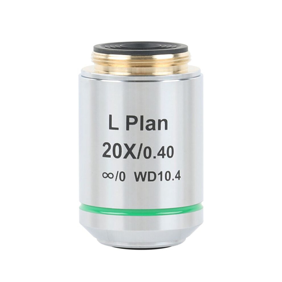 Long Working Distance Metallurgical Microscope Plan Achromatic Objective Lens Rms Thread Interface 20X 6031855359535