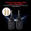 C01+ Guitar Wireless System Audio Transmitter Receiver Pickup Rechargeable Wireless System for Electric Guitar 5