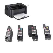 4Pcs Toner Cartridges for Phaser 6000/6010 & Workcentre 6015 Printer