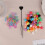 Perline per Capelli In Silicone per Bambine, Perline per Trecce, Perline per Capelli per Trecce, Perline Morbide Colorate, Sfuse 6