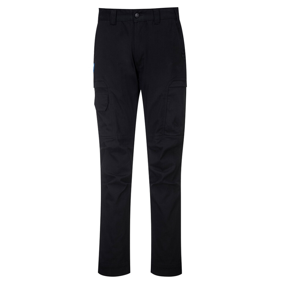 Portwest Unisex Black (36R, ) Adults Kx3 Cargo Trousers