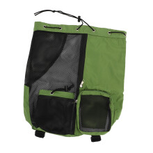 Sac à dos de plage en mesh vert léger avec sangle d'épaule réglable