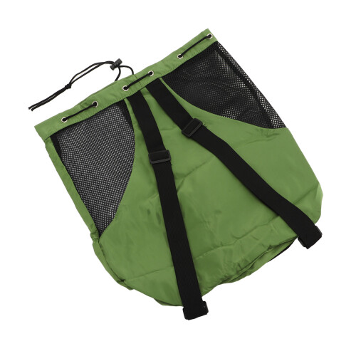 Leichter grüner Netz-Strandrucksack mit verstellbarem Schultergurt
