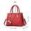 Γυναικεία τσάντα Satchel, συνθετική δερμάτινη τσάντα Tote με επένδυση από πολυεστέρα, 5