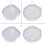 Creatieve Ripple Coaster UV Kristal Epoxyhars Mal Cup Mat Lade-A 2