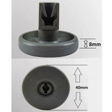 Dishwasher Lower Dishrack Wheel, Easy Roll Premium Quality Dishwasher Wheel for Long Life, Ensuring Smooth Movement and Durability for Kitchen