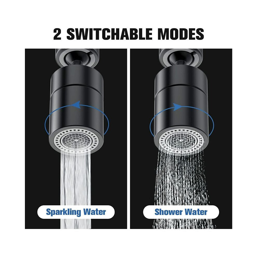 Revolutionize Your Sink Experience, Solid Brass Dual-Function Sprayer Faucet Aerator, Easy Installation, 360 Degree Swivel For Kitchen, Sink Faucets, 9169997113467