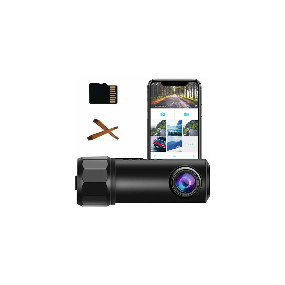Dash Cam With 5.8G Wifi & Wide Angle Lens, Mini Design For Discreet Surveillance & Enhanced Night Vision 9405630913293