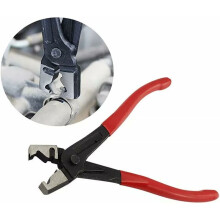 Alicate para abraçadeiras de mangueira automotivas, fácil de usar, tipo Clic e Clic R para liberação rápida, cabo ergonômico que proporciona