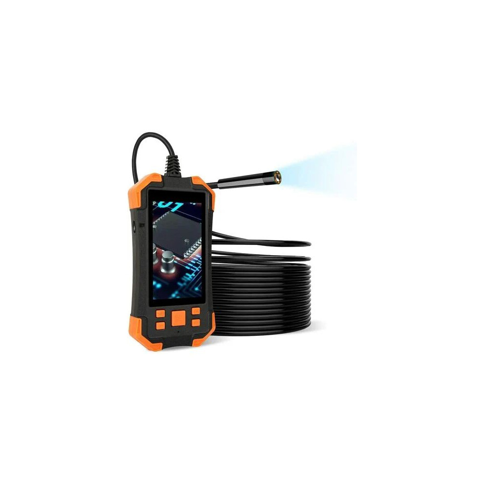 Endoscope Inspection Camera With Isp Screen, Dual Lens Borescope With Split Screen Function For Multi-Angle Viewing (1Pcs) 9128293830454