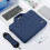 Capa impermeável para laptop, compatível com Touch ID e todas as conexões acessíveis para notebooks de 15,6 polegadas, capa azul resistente a 6