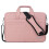Bolsa versátil para transporte de laptops de 15,6 polegadas, com alça de ombro ajustável com suporte acolchoado e alça para bagagem, além de ser 1