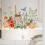 Removable Home Decorations, Wide Application Surfaces, Lifelike Pattern Designs, Durable Vinyl Pvc, Powerful Backing Adhesion, Eco-Friendly 5