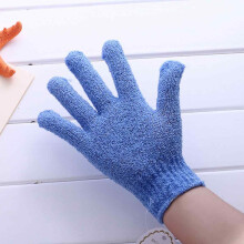 Luvas esfoliantes revitalizantes para spa, com dupla textura esfoliante para banho, spa, massagem e esfoliação corporal. Ideais para todos os tipos