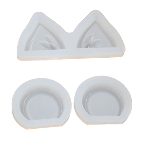 Moule en cristal époxy, oreilles de chat, oreilles d'ours,