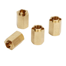 7mm Messing RC-Radachsen-Extender für 1/18 Crawler Auto, Gold