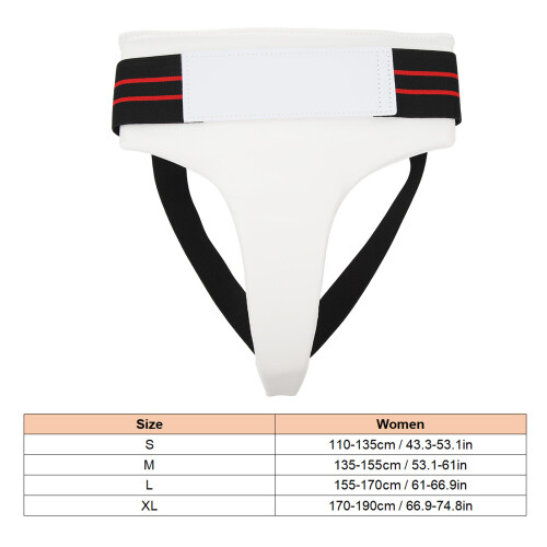 Taekwondo Damen Leistenschutz elastischer Jockstrap Größe L 1