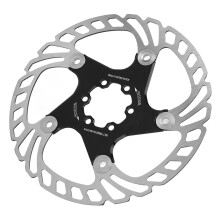 Lightweight 180mm Stainless Steel Aluminum Mountain Bike Disc Rotor with 6 Screws