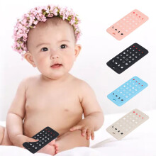 Baby Bright Pink Silikon-Handy-Form Beißring für Säuglinge