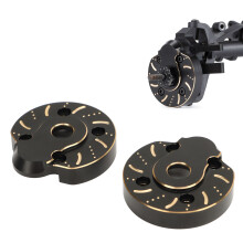 Coprivite in ottone resistente all'usura per copertura di trasmissione per Axial Capra SCX10 III AR45P da 1/10